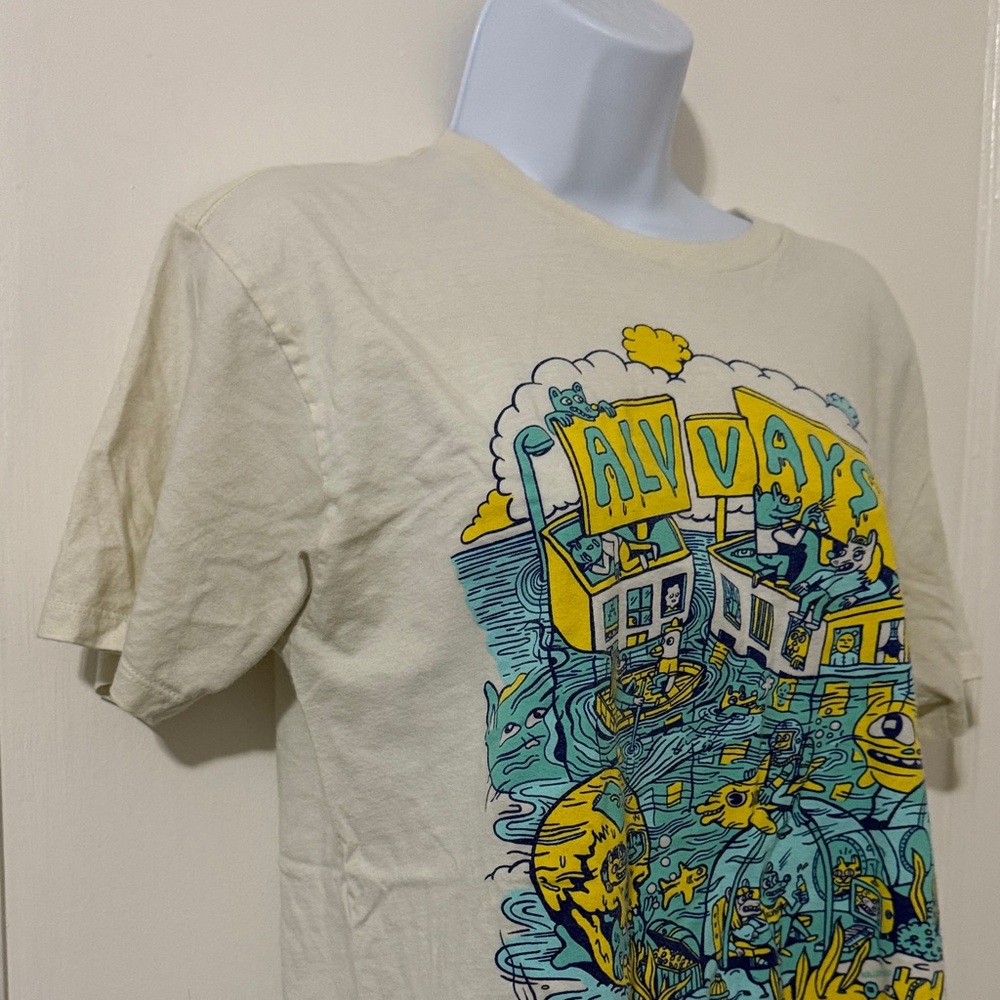 Alvvays by Killer Acid Graphic Cream T-Shirt - Picture 4 of 11